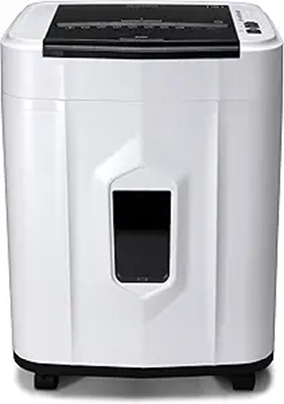 Aurora Micro-Cut Shredder with 120 Sheets and Basket