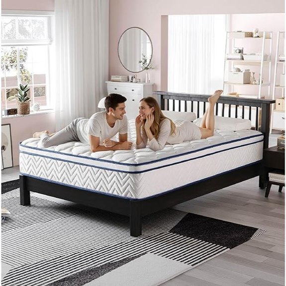 12-Inch Queen Memory Foam Hybrid Mattress