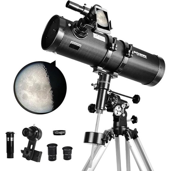 130EQ Newtonian Reflector Telescope with Accessories