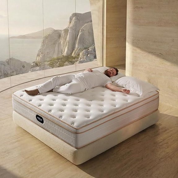 14-Inch King Hybrid Mattress with Memory Foam