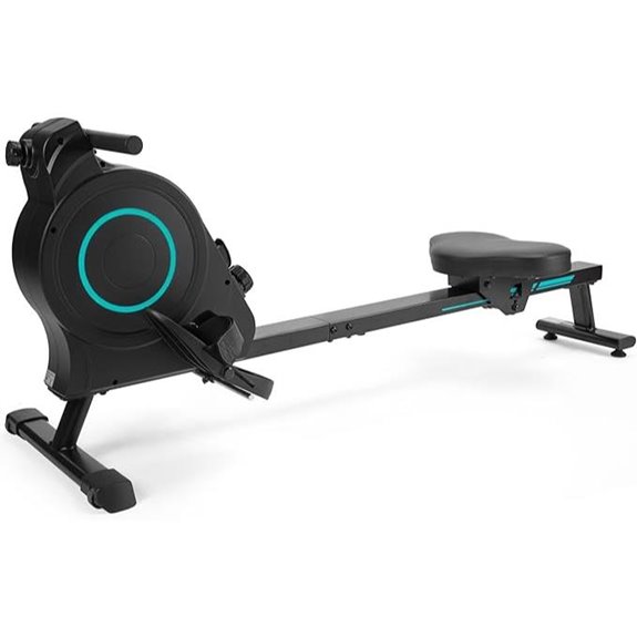 Rowing Machine with 16-Level Resistance & LCD