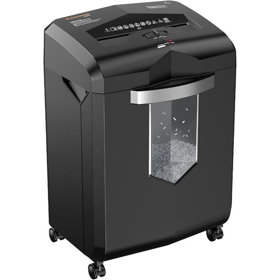 Bonsaii 16-Sheet Microcut Shredder with Pullout Bin