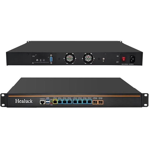1U Firewall Appliance with 16GB RAM and 128GB SSD