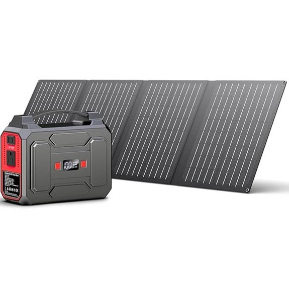 200w solar portable generator