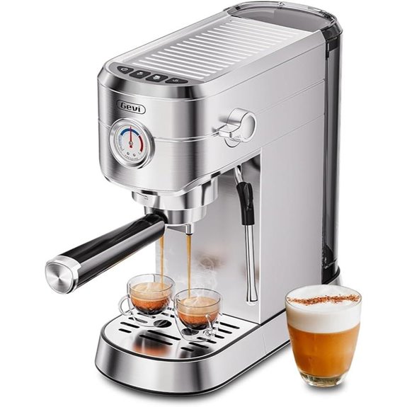 Gevi 20 Bar Espresso Machine with Milk Frother