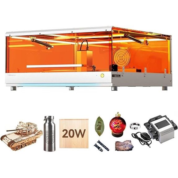 TOOCAA 20W Laser Engraver with Air Assist