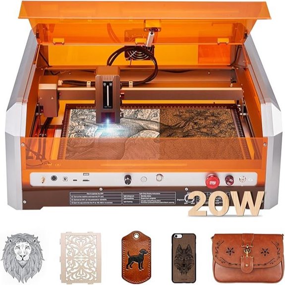 20w laser engraver enclosure