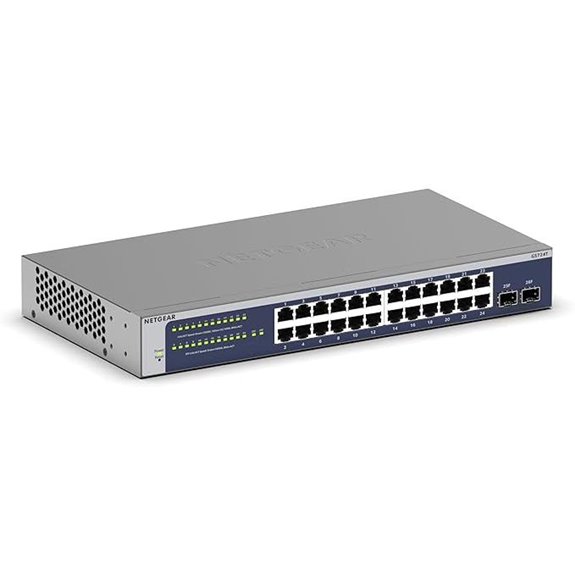 NETGEAR 24-Port Gigabit Managed Switch with SFP
