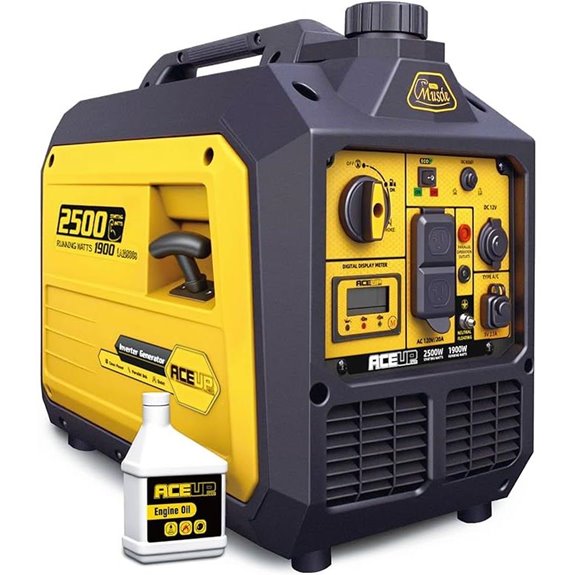 Aceup 2500W Gas Inverter Generator for Camping