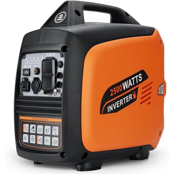 2500w portable gas generator
