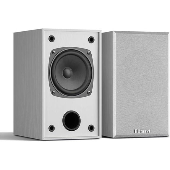 30W Stereo Bookshelf Speakers for Home Theater