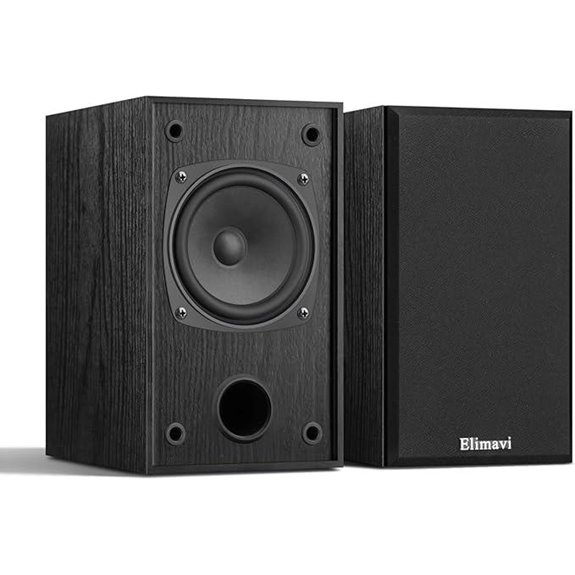30W Stereo Bookshelf Speakers for Home Theater