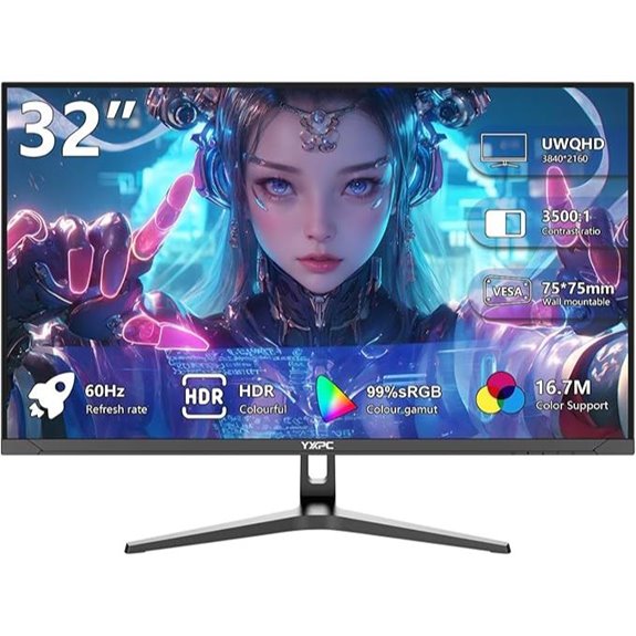 32-inch 4K Gaming Monitor with FreeSync and HDMI