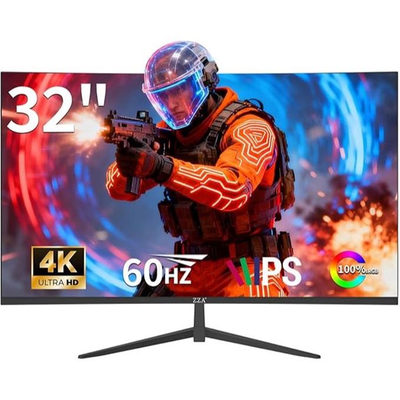 32-Inch 4K IPS Monitor with HDMI VESA Adjustable Tilt