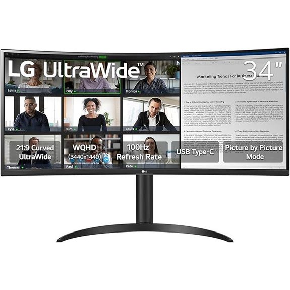 34 inch curved ultra wide