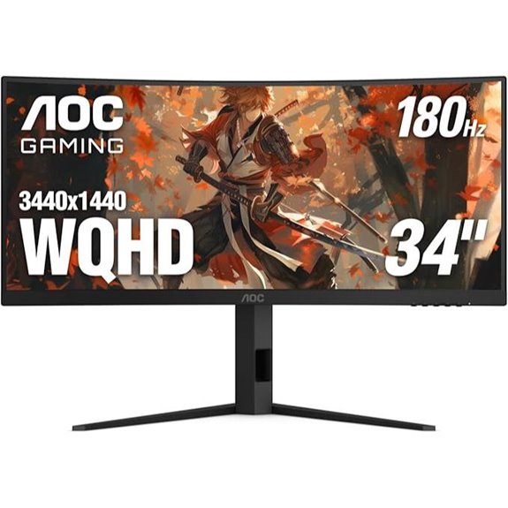 AOC 34 Ultrawide Curved Gaming Monitor