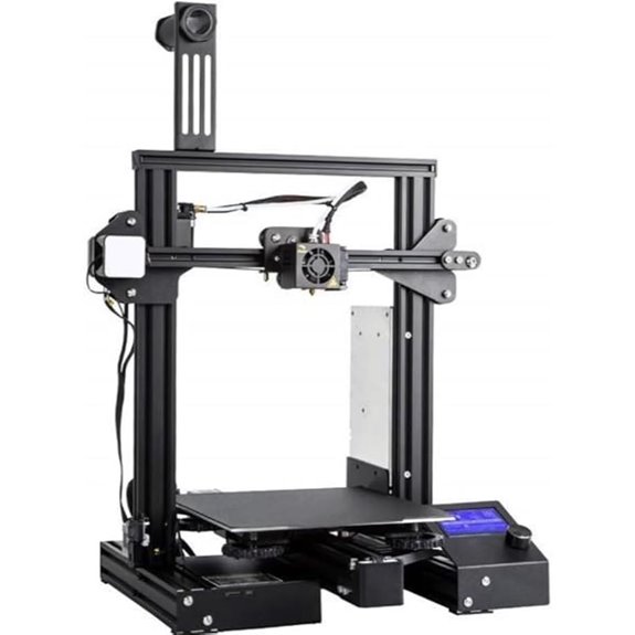 Used 3D Printer with Magnetic Bed and Power Supply