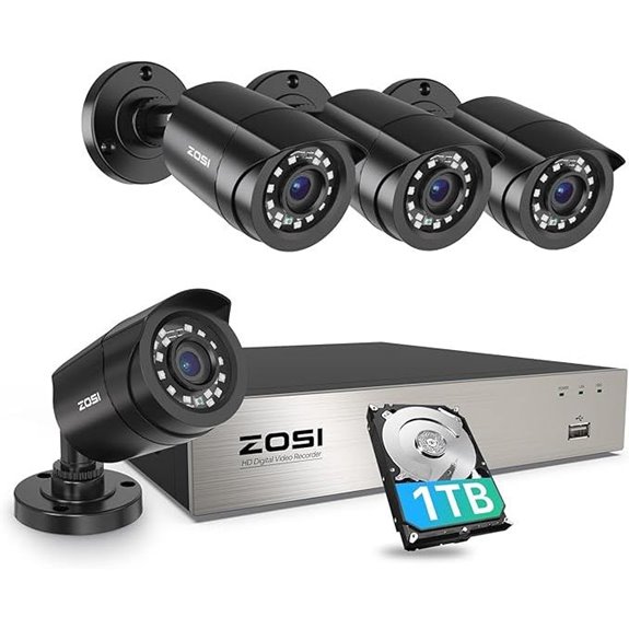 ZOSI 3K Lite Security Camera System with AI