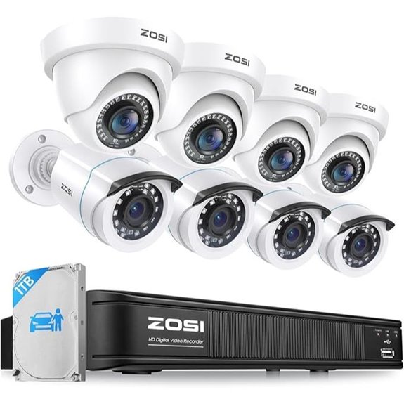 ZOSI 3K Lite Security Camera System with DVR