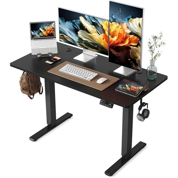 YIHAYO Electric Standing Desk 48x24 Adjustable Height