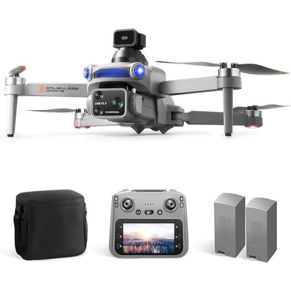 4K Drone with Camera GPS Obstacle Avoidance 2 Batteries