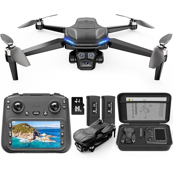 4K GPS Drone with Camera and 2 Batteries