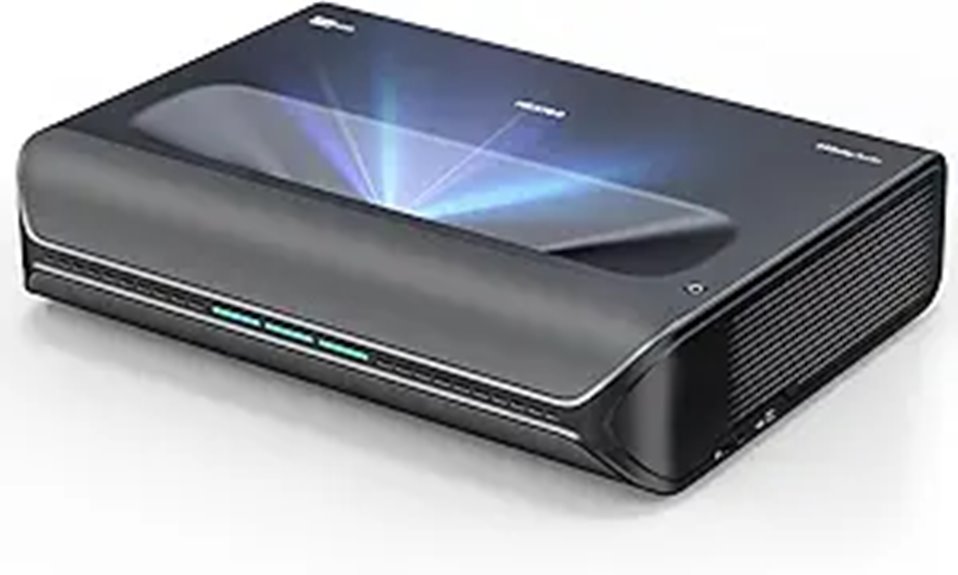 NexiGo Aurora Pro 4K Ultra Short Throw Laser Projector