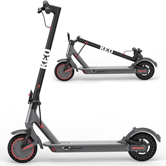 KEQ Electric Scooter 500W Dual Suspension Foldable