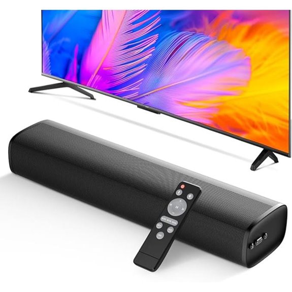 MZEIBO 50W Bluetooth Soundbar for TV & PC