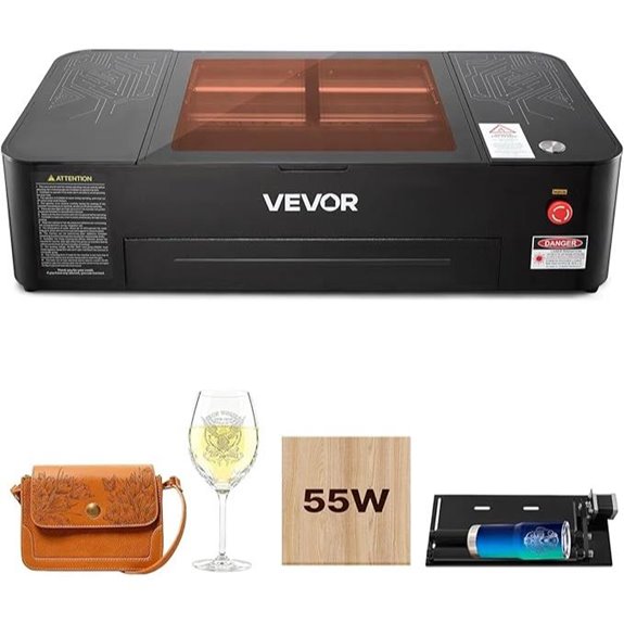 VEVOR 55W CO2 Laser Engraver and Cutter