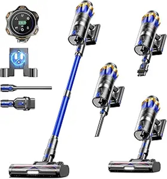 Upgraded 600W Cordless Stick Vacuum Cleaner