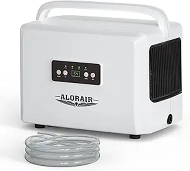 ALORAIR 70 Pints Crawlspace Dehumidifier with Drain