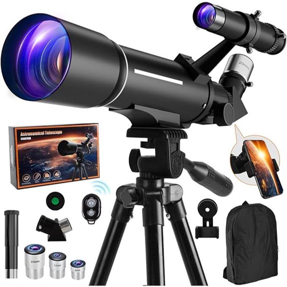 70mm Refractor Telescope Kit for Kids & Adults