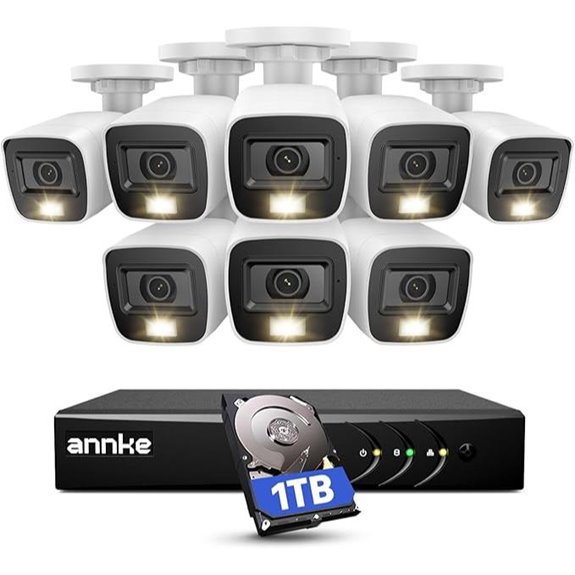 ANNKE 3K Lite 8CH Wired Security Camera System