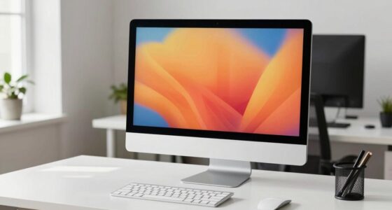 adjust monitor to eye level