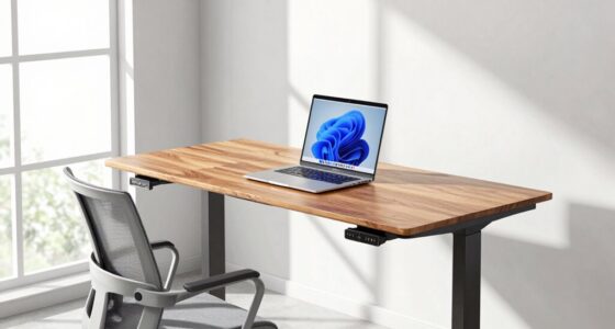 adjust your desk precisely