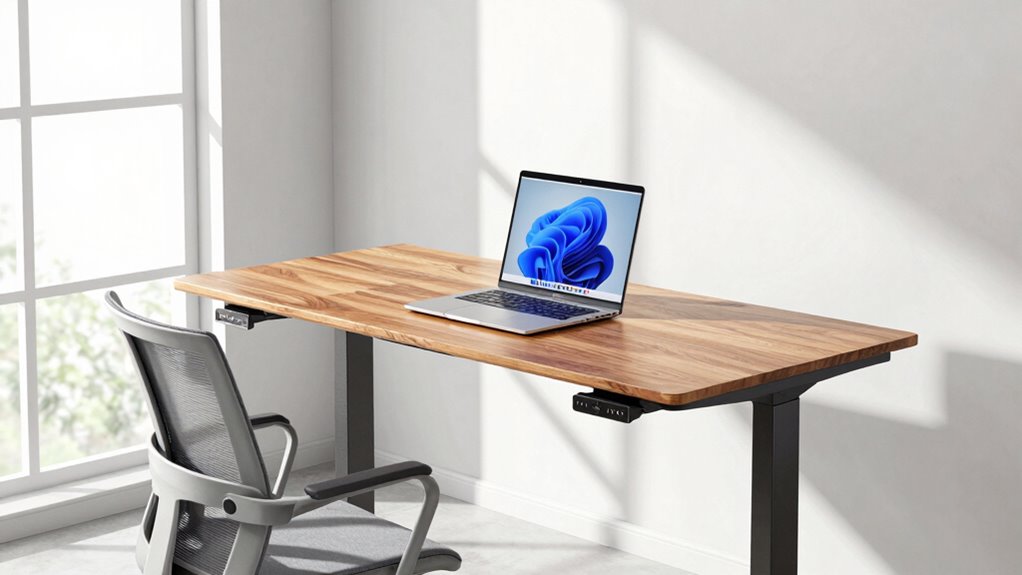 adjust your desk precisely