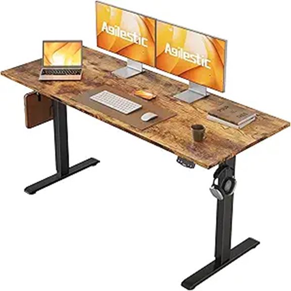 Agilestic Electric Standing Desk 55x24 Inches