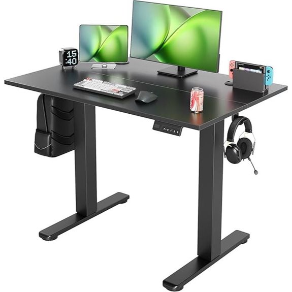 Seang Adjustable Standing Desk with Memory Presets