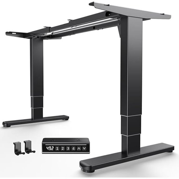 HUANUO Electric Standing Desk Frame with Adjustable Legs