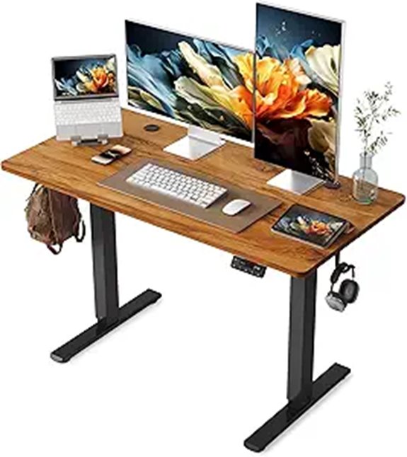YIHAYO Electric Standing Desk with Adjustable Height