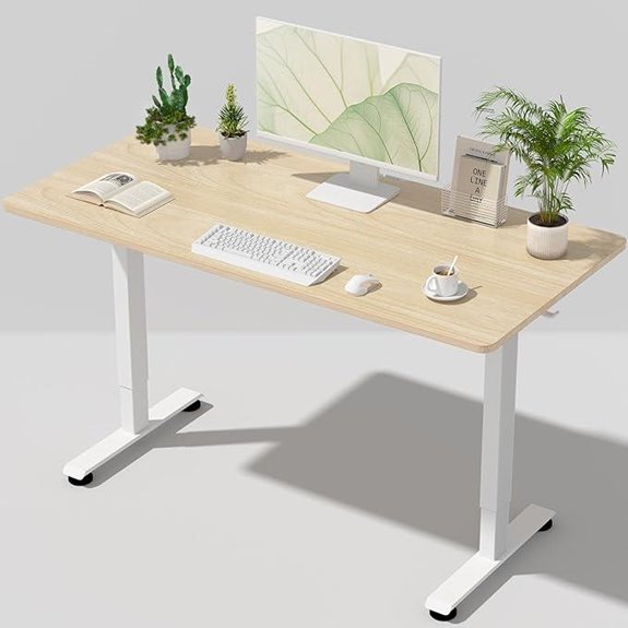 Veken 55 Electric Standing Desk with 4 Memory Heights