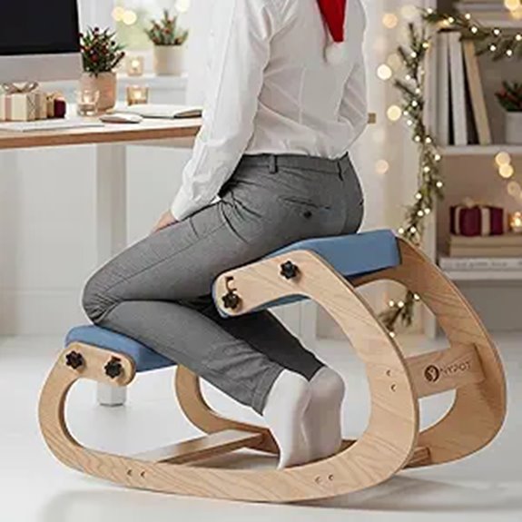 NYPOT Ergonomic Kneeling Chair with Adjustable Seat