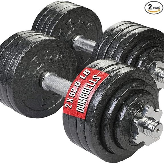 TELK Adjustable Dumbbell Set for Home Gym