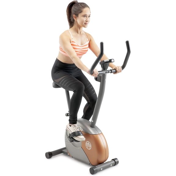 Marcy Home Exercise Bike with Adjustable Resistance