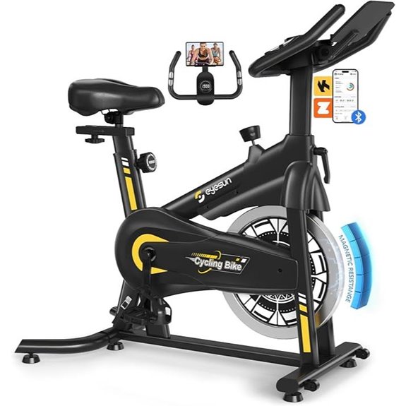 Indoor Cycling Bike with Adjustable Resistance
