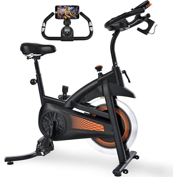 Indoor Cycling Stationary Bike with Adjustable Seat
