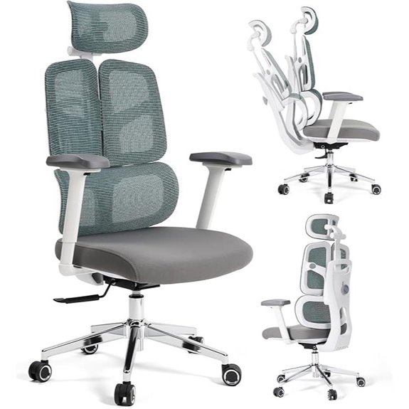 Ergonomic Mesh Office Chair with Adjustable Tilt