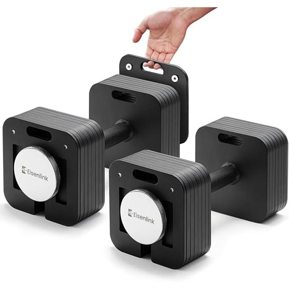 Eisenlink Adjustable Dumbbell Set (10-80lb)