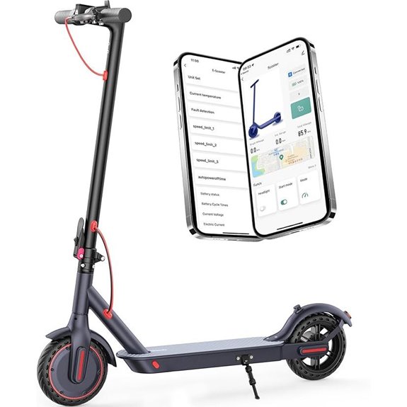 Electric Scooter for Adults 19-22 MPH Foldable 22-Mile Range